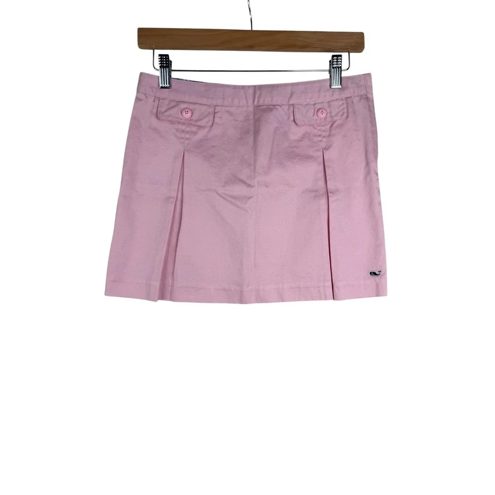 New Vineyard Vines Pleated‎ Skirt size 14 Girls Pink
